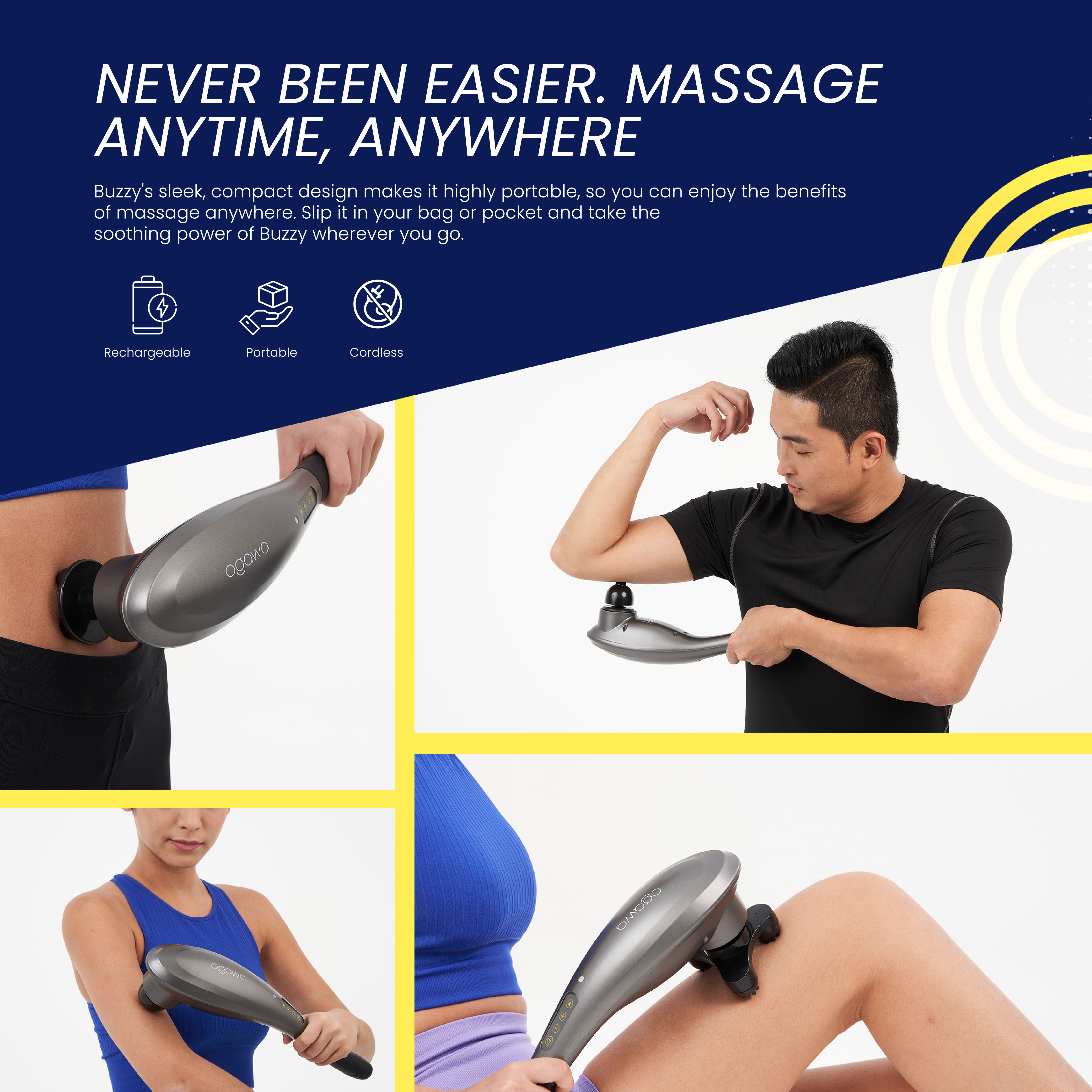 Ogawa portable massager online